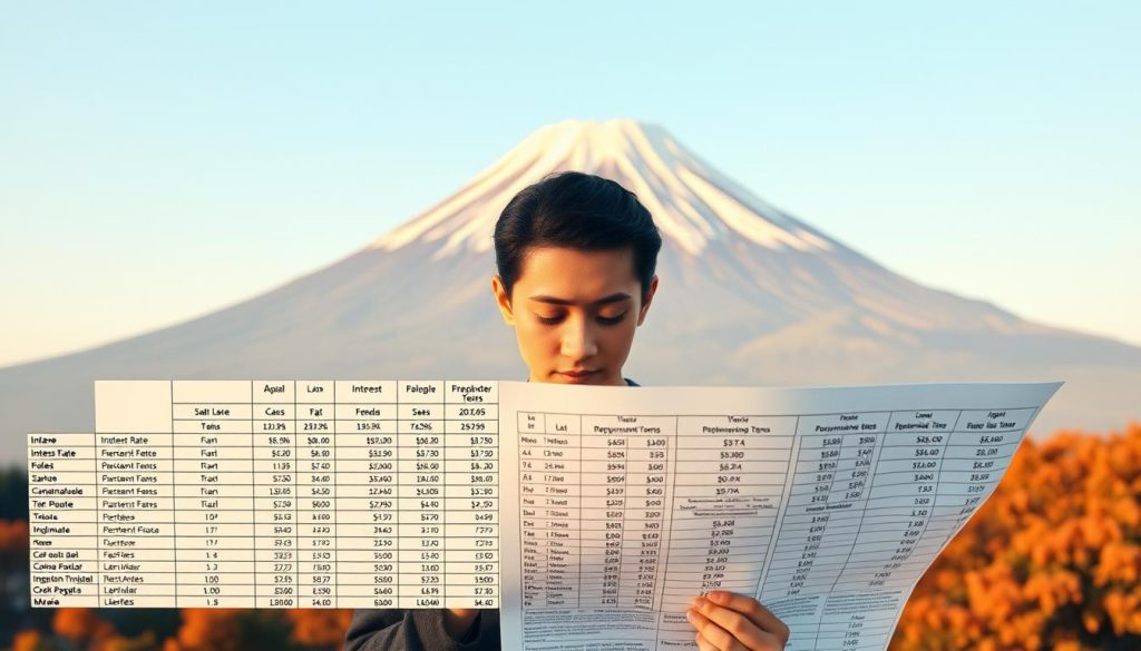 compare loan offers japan