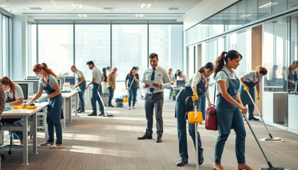 opportunities as cleaning staff in US